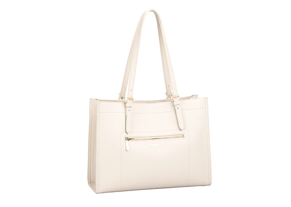 Work Organiser Bag - Creamy White