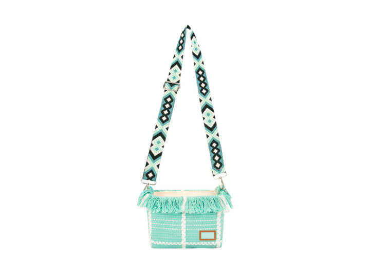 Textile Crossbody - Green