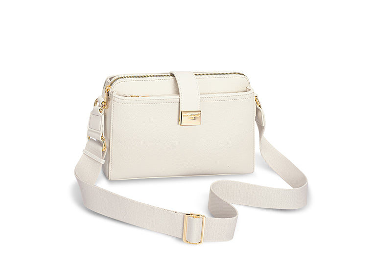 Multi Pocket Long Shoulder - Coconut Cream