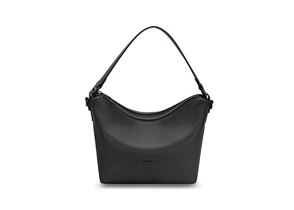 Short Slouchy Shoulder - Black