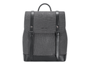 Canvas Effect Backpack - Black