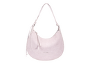 Faux Suede Shoulder Bag - Snow Lilac