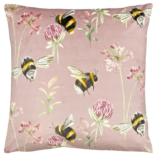 Heather Country Bee Garden Cushion 43x43cm