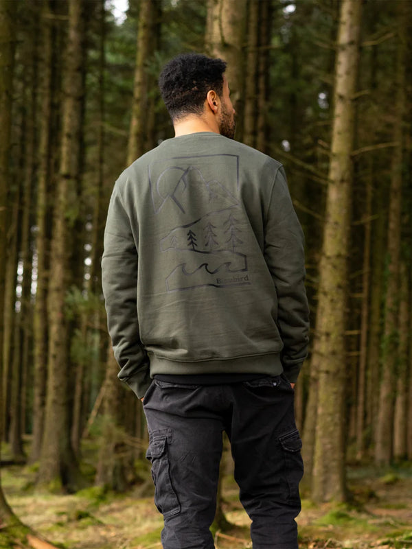 Alpine Crew Sweatshirt - Forest
