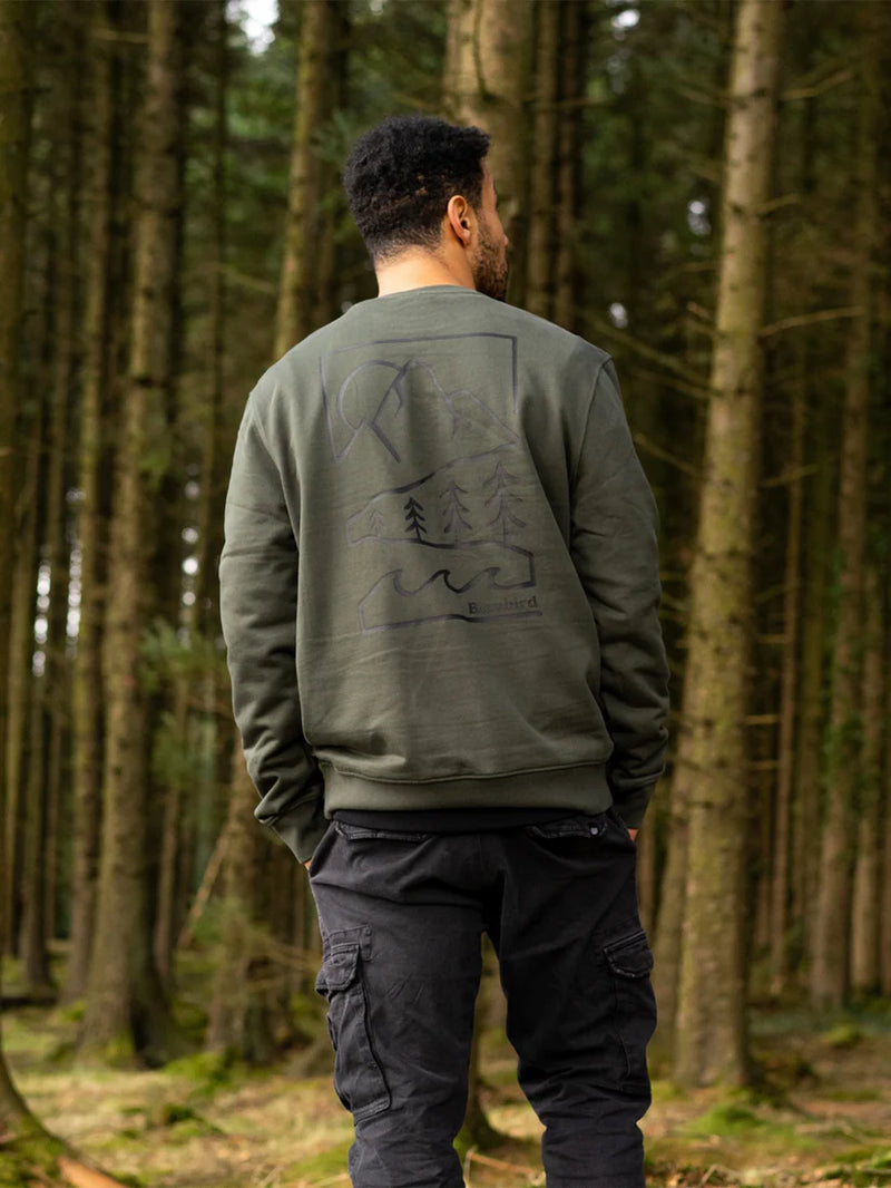 Alpine Crew Sweatshirt - Forest