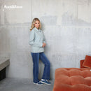 Cristal Wide Leg Jean - Mid Wash