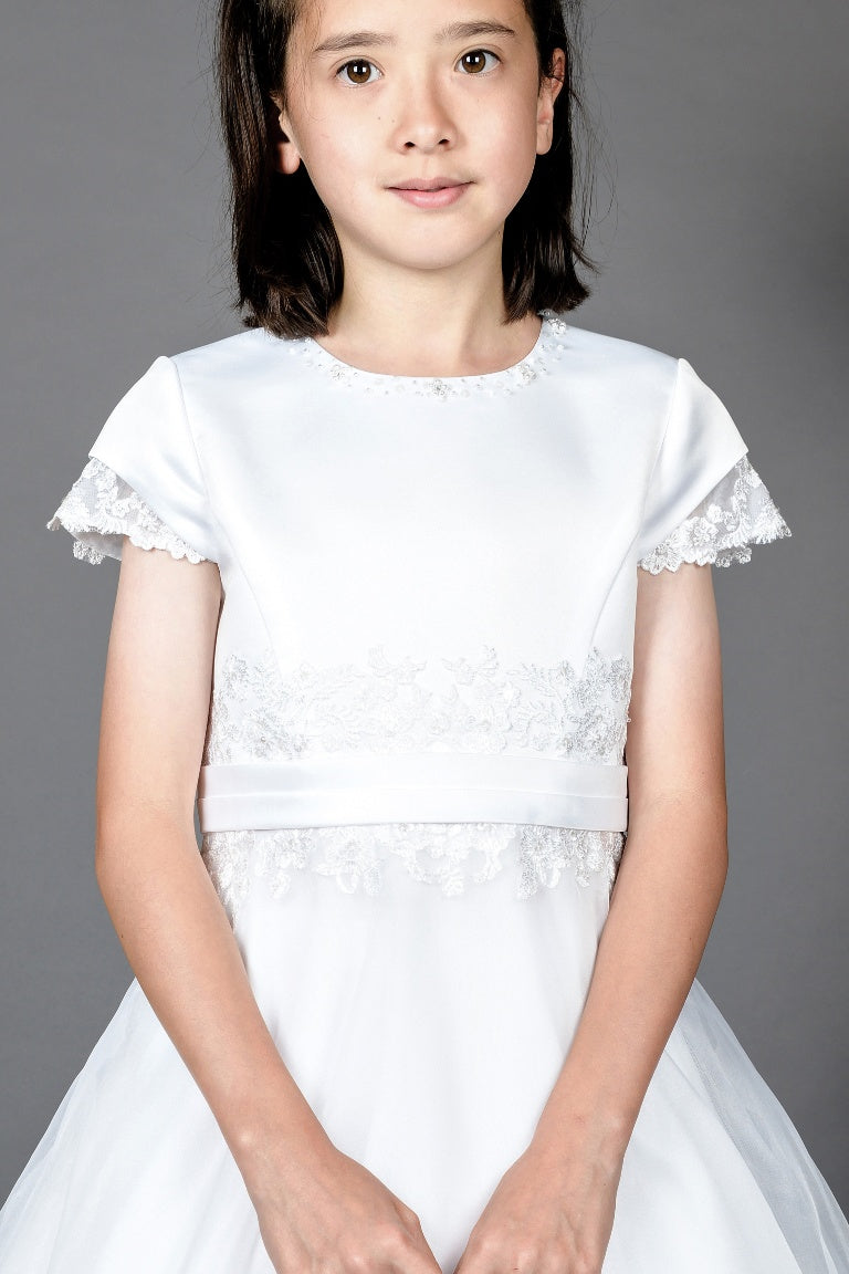 Communion Dress - White