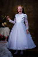 Rois Communion Dress - White