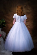 Ide Communion Dress - White