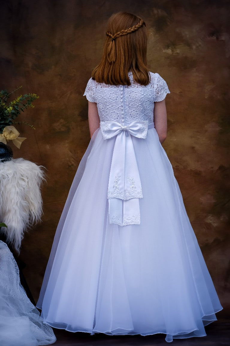 Siofra Communion Dress - White