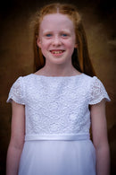 Siofra Communion Dress - White