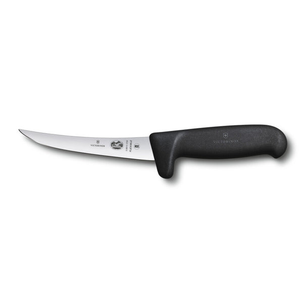 15cm Curved/Flexi Boning Knife - Black