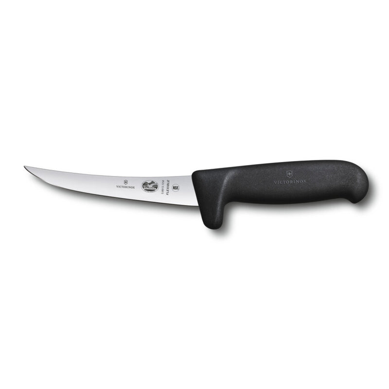 15cm Curved/Flexi Boning Knife - Black