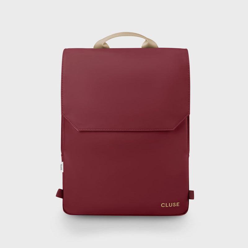 Le Réversible Backpack Bordeaux & Beige