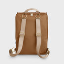 Le Réversible Backpack Camel Beige & Gold