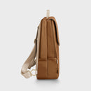 Le Réversible Backpack Camel Beige & Gold