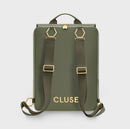 Le Réversible Backpack Light Green & Olive