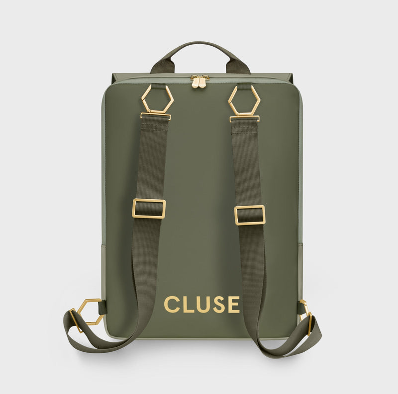 Le Réversible Backpack Light Green & Olive