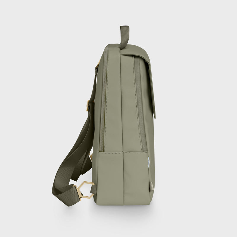 Le Réversible Backpack Light Green & Olive