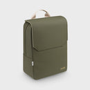 Nuitée Backpack Dark Green, Beige & Gold