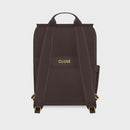 Nuitée Backpack - Dark Brown & Gold