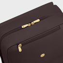 Nuitée Backpack - Dark Brown & Gold