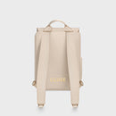 Nuitée Petite Backpack - Beige & Gold