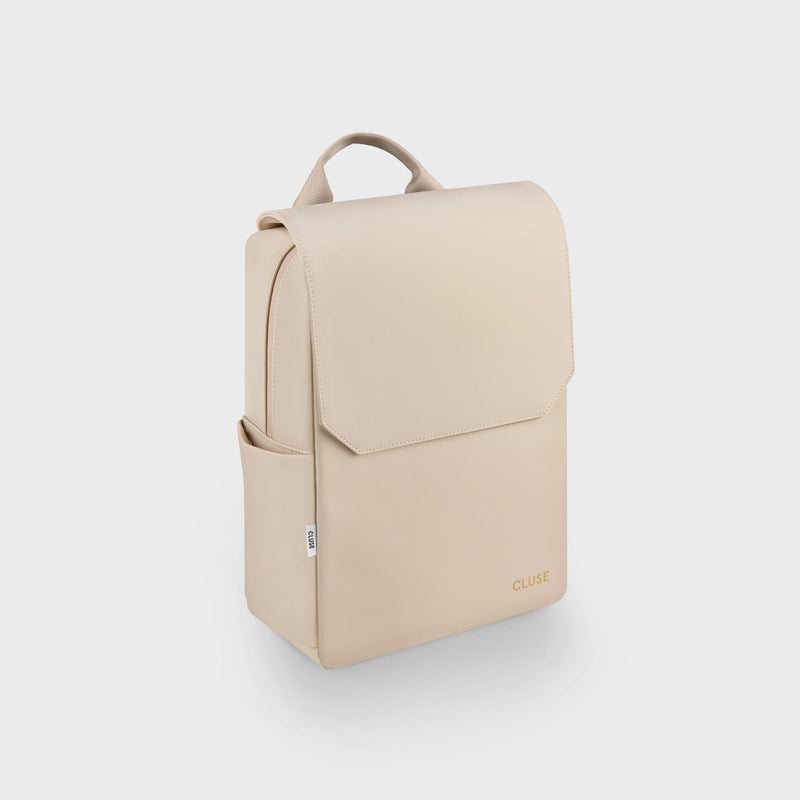 Nuitée Petite Backpack - Beige & Gold