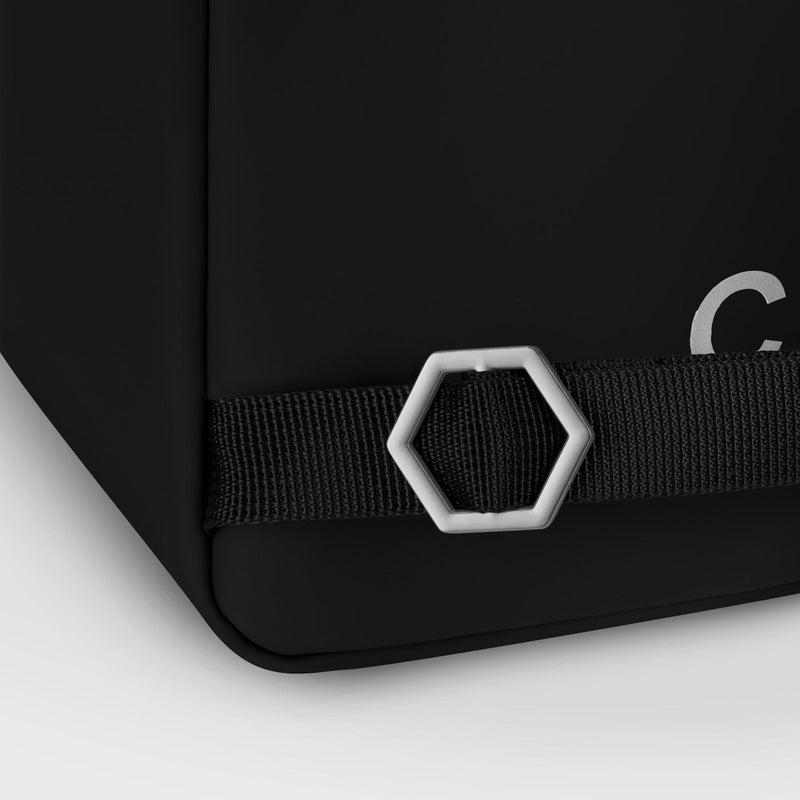 Nuitée Petite Backpack - Black & Silver