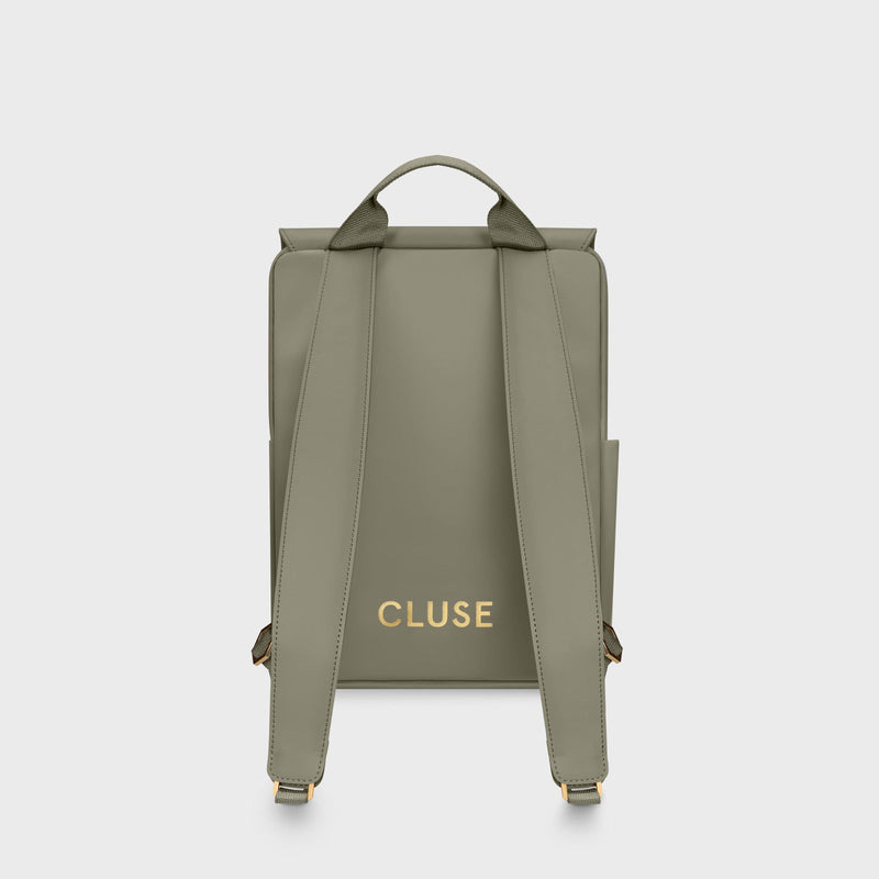 Nuitée Petite Backpack - Light Green & Gold