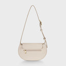 Sacroisé Petite Crossbody - Beige & Gold