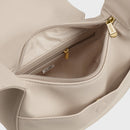 Sacroisé Petite Crossbody - Beige & Gold