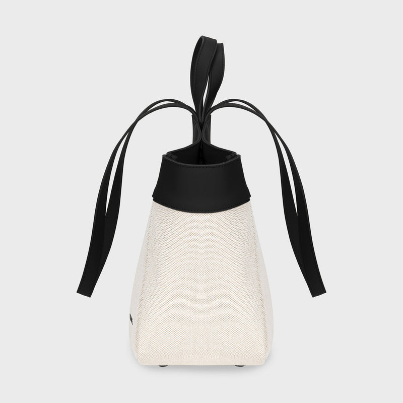 Tote Bag - Beige & Black
