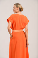 Calm Dress - Burnt Orange