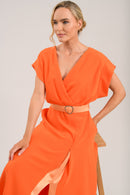 Calm Dress - Burnt Orange