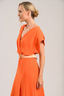 Calm Dress - Burnt Orange
