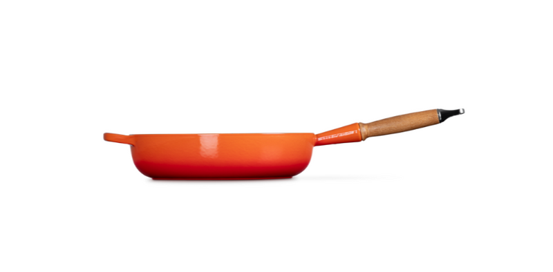 Signature Cast Iron Saute Pan 28cm - Volcanic