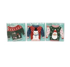 Christmas Jumper Napkins Pack of 12