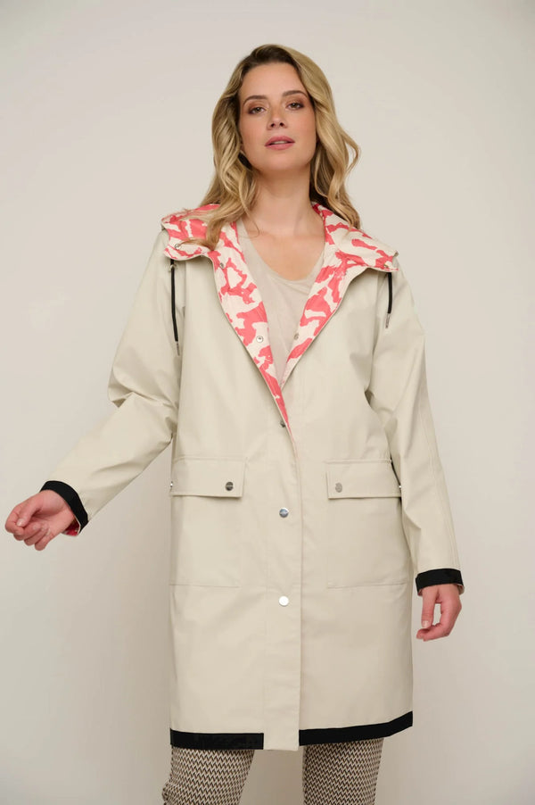 Caramba Reversible Raincoat - Birch Leo