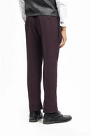 Caridi 3 Piece Suit - Wine