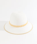 Cassini Hat - White & Natural