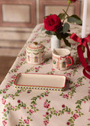Christmas Sugar Bowl & Milk Jug Set - Dolls House
