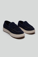 Troy Loafers - Navy