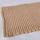 Chenille Bath Mat - Camel