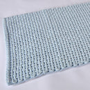 Chenille Bath Mat - Blue