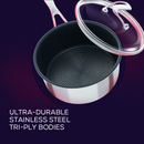 SteelShield™  3 Piece Saucepan Set