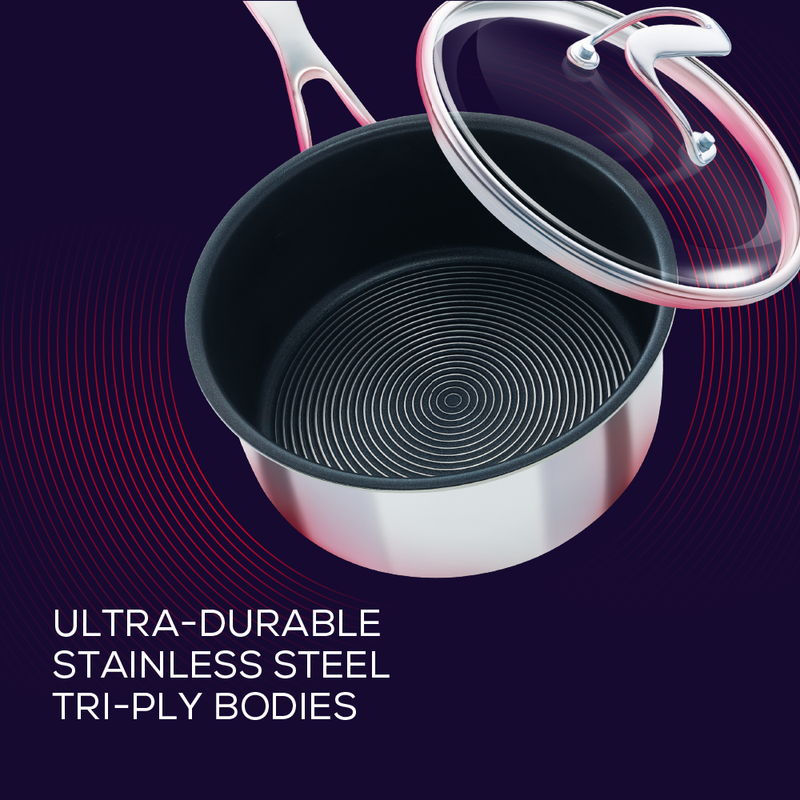 SteelShield™  3 Piece Saucepan Set