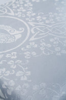 Pure Linen Celtic Damask Tablecloth - 177X274CM