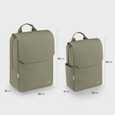 Nuitée Petite Backpack - Light Green & Gold