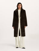 Coby Coat - Dark Chocolate